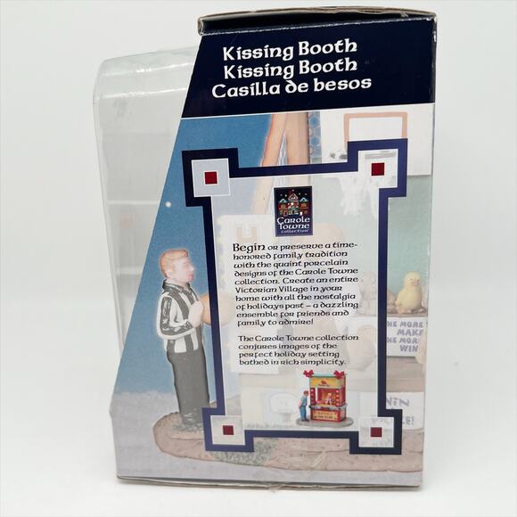 New in Box Carole Towne Collection Light Up Kissing Booth Carnival Booth - Picture 3 of 5
